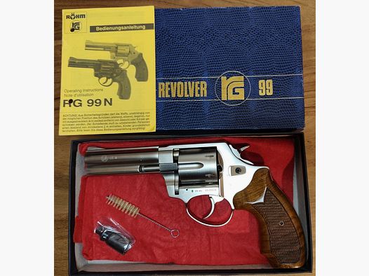Röhm RG 99 N Nikiel PTB 597 Bardzo dobry stan OVP! Kawałek!