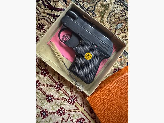 EM-GE Modèle 61 Pistolet Flobert 6mm RAR pour collectionneurs avec boîte d'origine