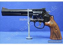 Smith & Wesson Mod 586-8 oksydowany 6" z oryginalnymi drewnianymi okładzinami (Nowy model od 2012 roku)