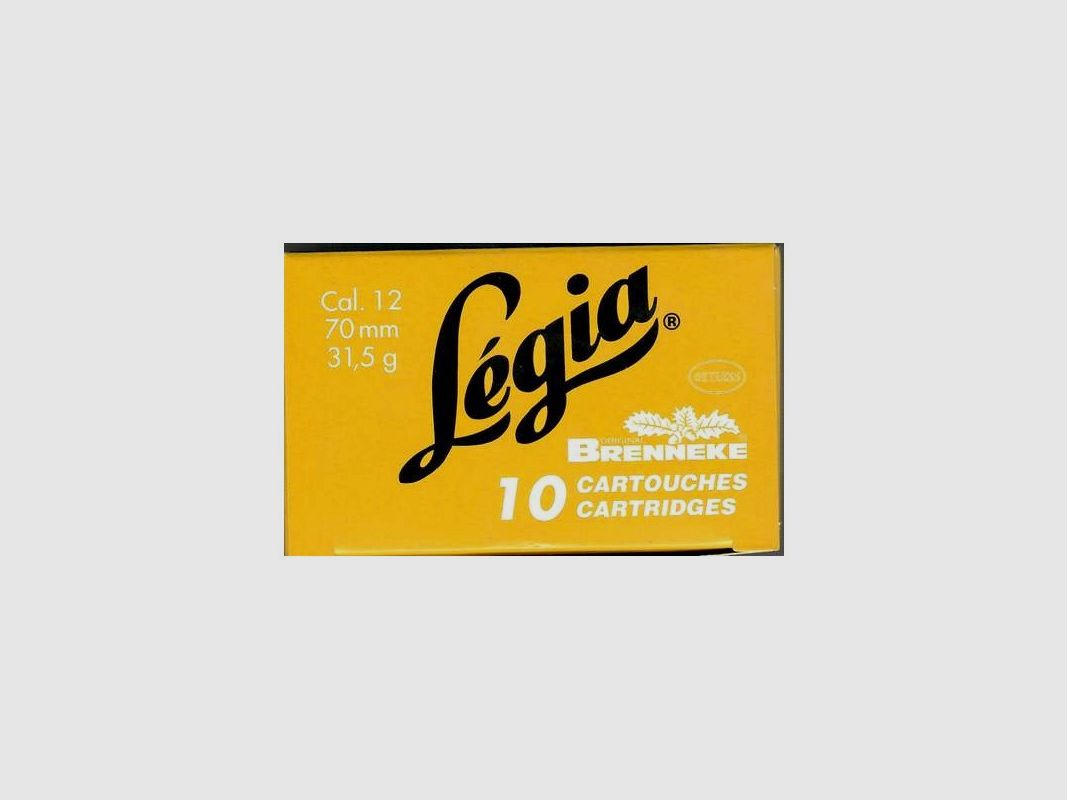 LEGIA BALA BRENNEKE KALIBER 12