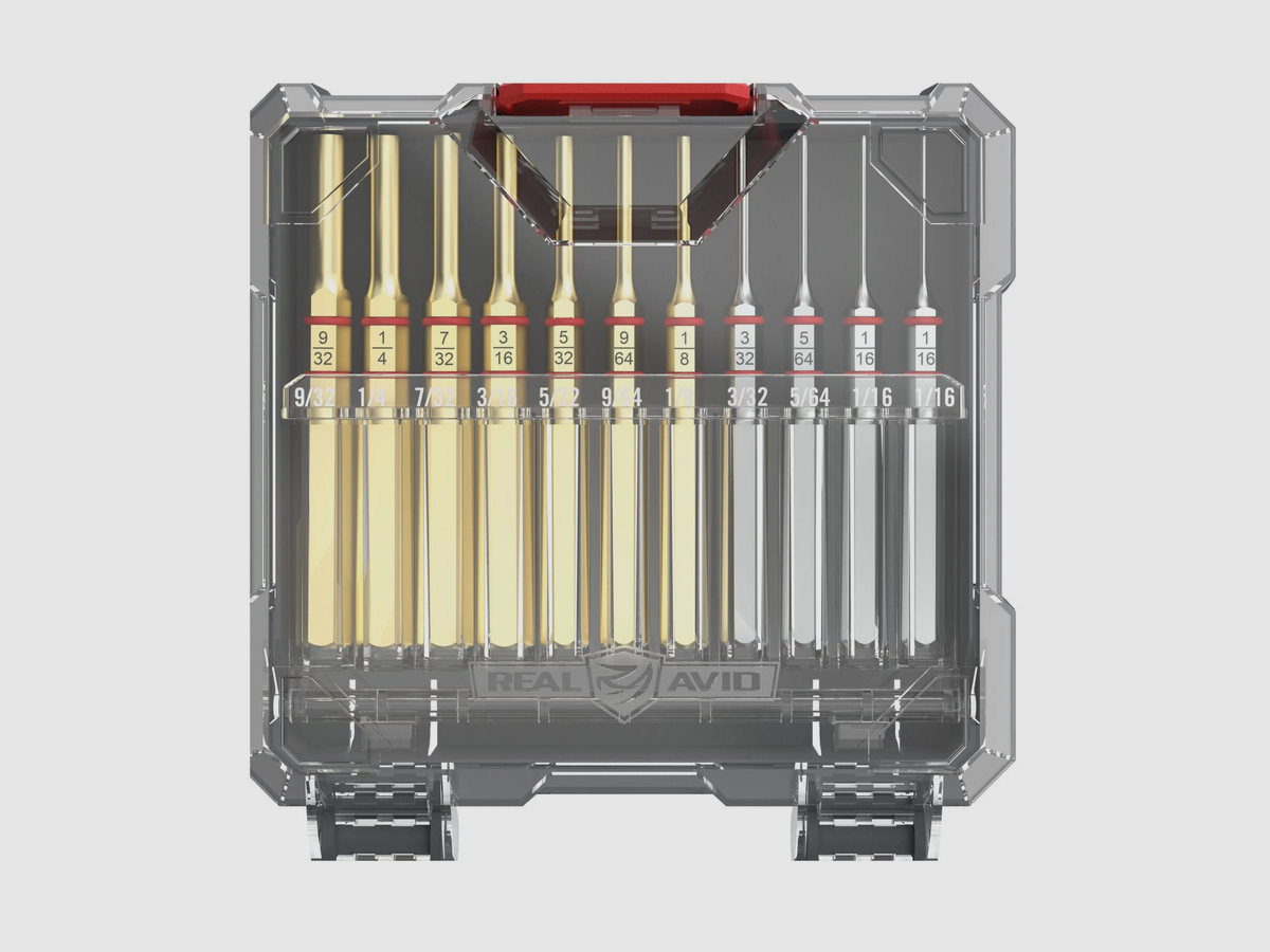 Set Standard Jagd-Pin 11 Teile Messing & Stahl, Bild 1 von 4