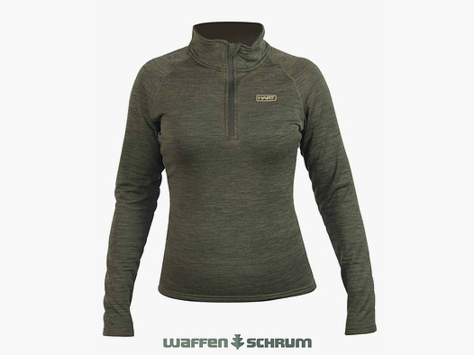 HART T-shirt à manches longues Camiseta Trail avec zip Vert