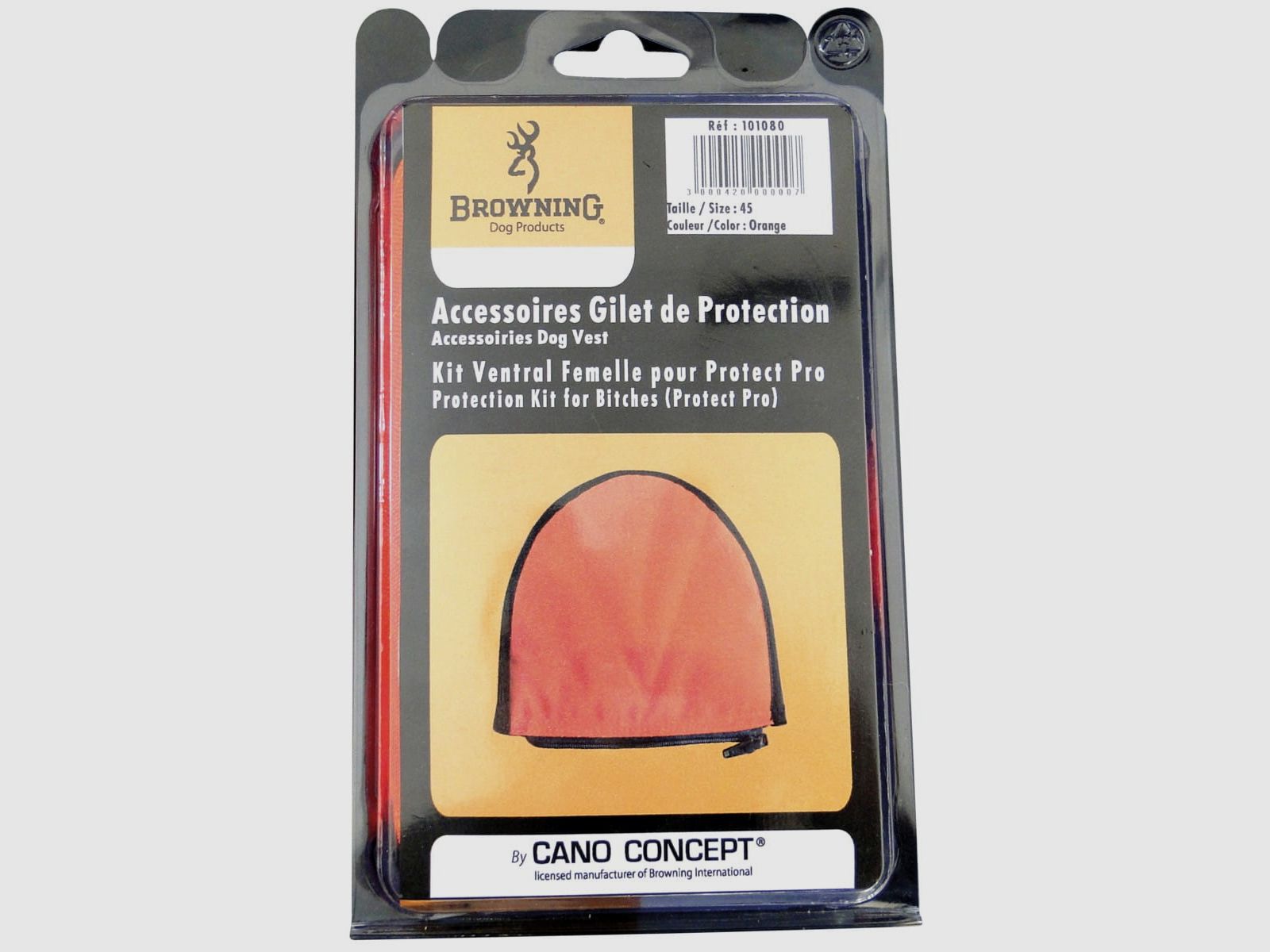 Protección abdominal para perras - para chaleco de protección para perros Browning