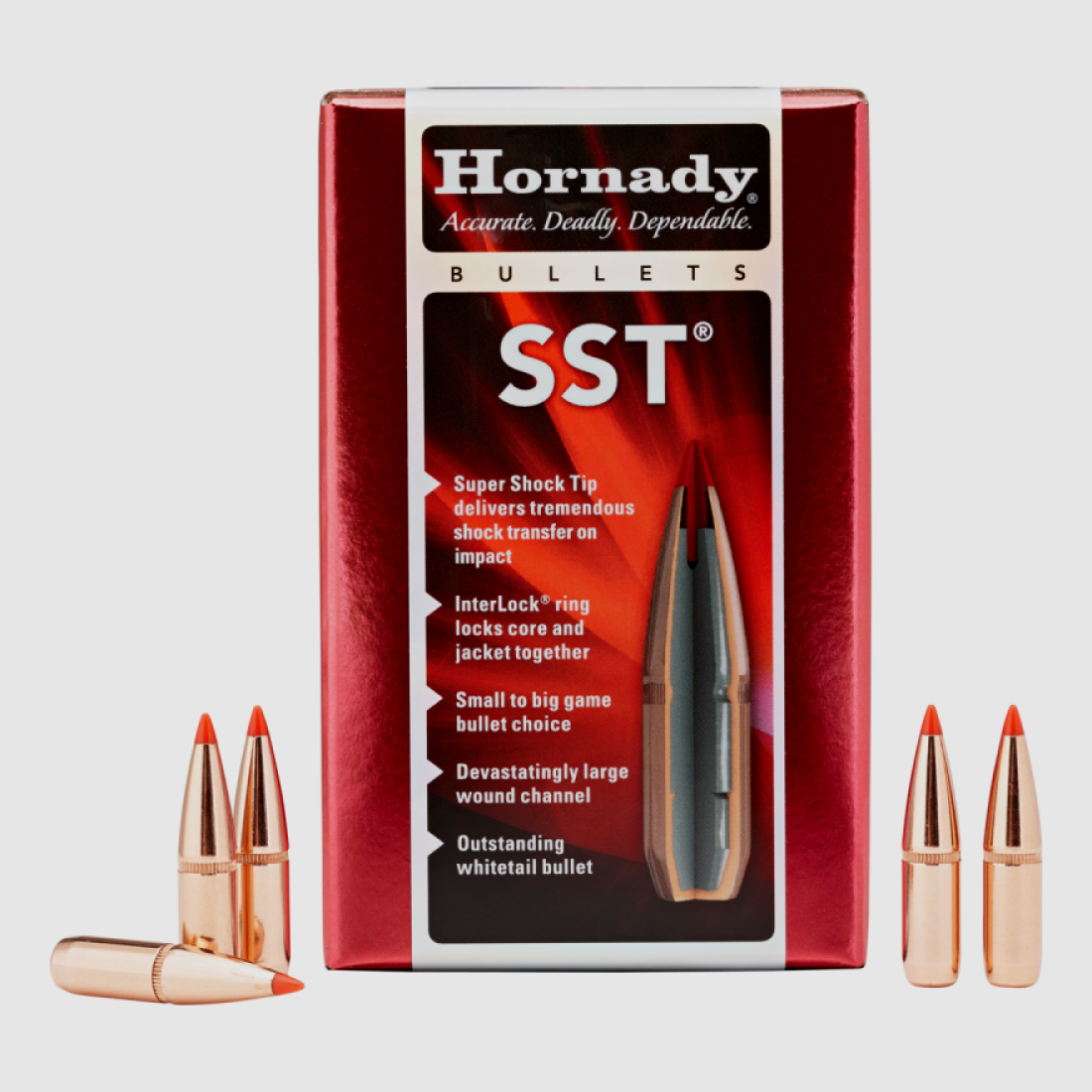 .308 Geschosse Hornady SST 125 gr VE100