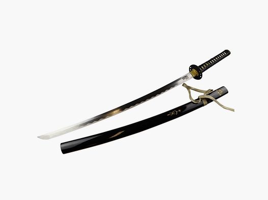 Katana Samurai de Kill Bill con hoja de metal de acero Damasco