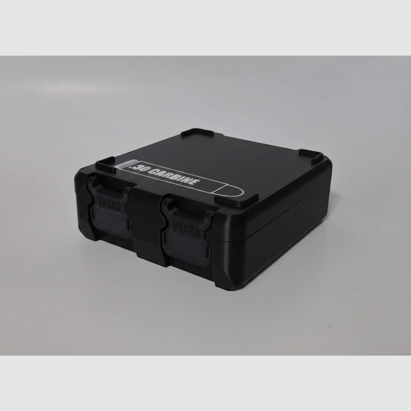 Filamelt Munitionsbox / 30 Carbine / 'Klapp- / Rastdeckel' / Patronenbox, Ammo Box