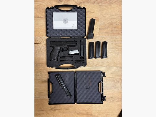 H&K SFP40 Komplettset mit SFP9 Wechselsystem 9mm OR / 40S&W, VP9, VP40, Heckler & Koch