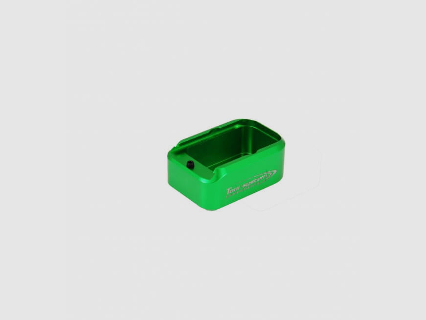 Toni System Glock Magazinboden +2 Schuss - Grün