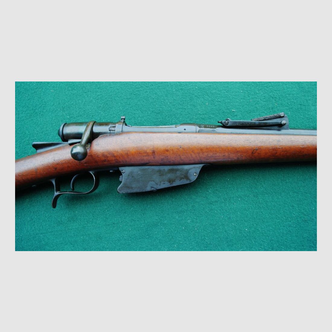 seltenes Mod. Vetterli 1870/87/15, Brescia 1878