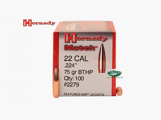 HORNADY Pociski BTHP kal.22 75gr. 2279