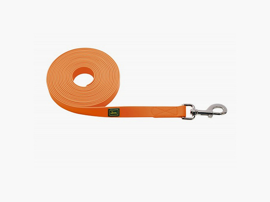 Hunter Suchleine convenience neon orange plastic material without hand loop – Width / Length: Width: 20mm / Length: 500cm