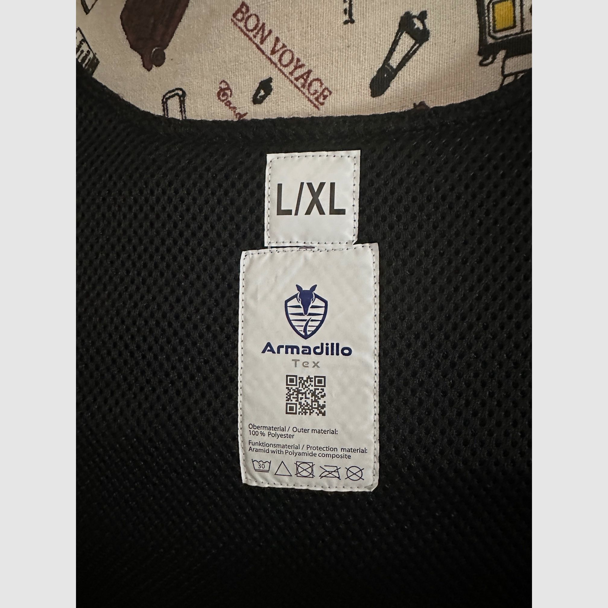 Armadillo Tex Unterziehweste stichfest zertifiziert VPAM KDIW 2004 K1 mit Flankenschutz