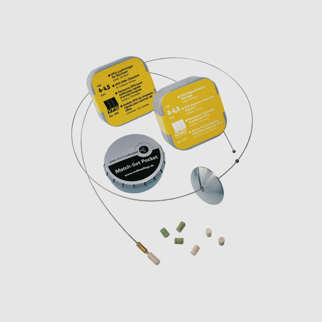 VFG Waffenpflege-Set Match für Kal. 4-4,5mm