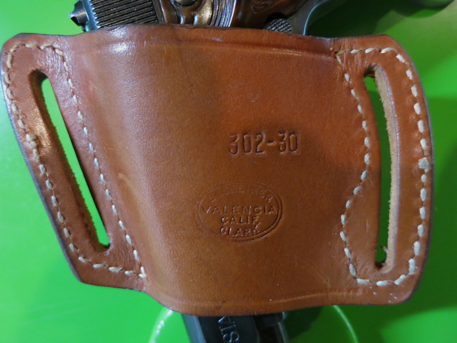 Pistolen-Holster BUCHEIMER 302-30, Hüftholster taktisch, z. B. halbautom Pistolen 7,65 mm Br., verdecktes Tragen, Bild 3 von 3