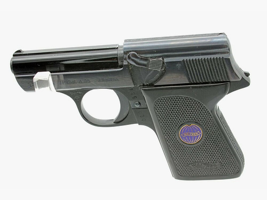 Walther sport- en autoriteitswapens Walther zakpistool TP kaliber 6,35 bruin.