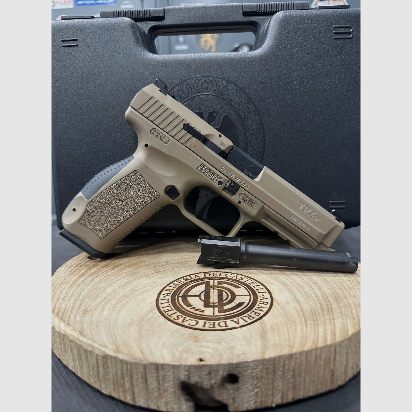 CANIK TP9 SF 9×19 / 9×21 – DOPPIA CANNA FDE, billede 2 af 2