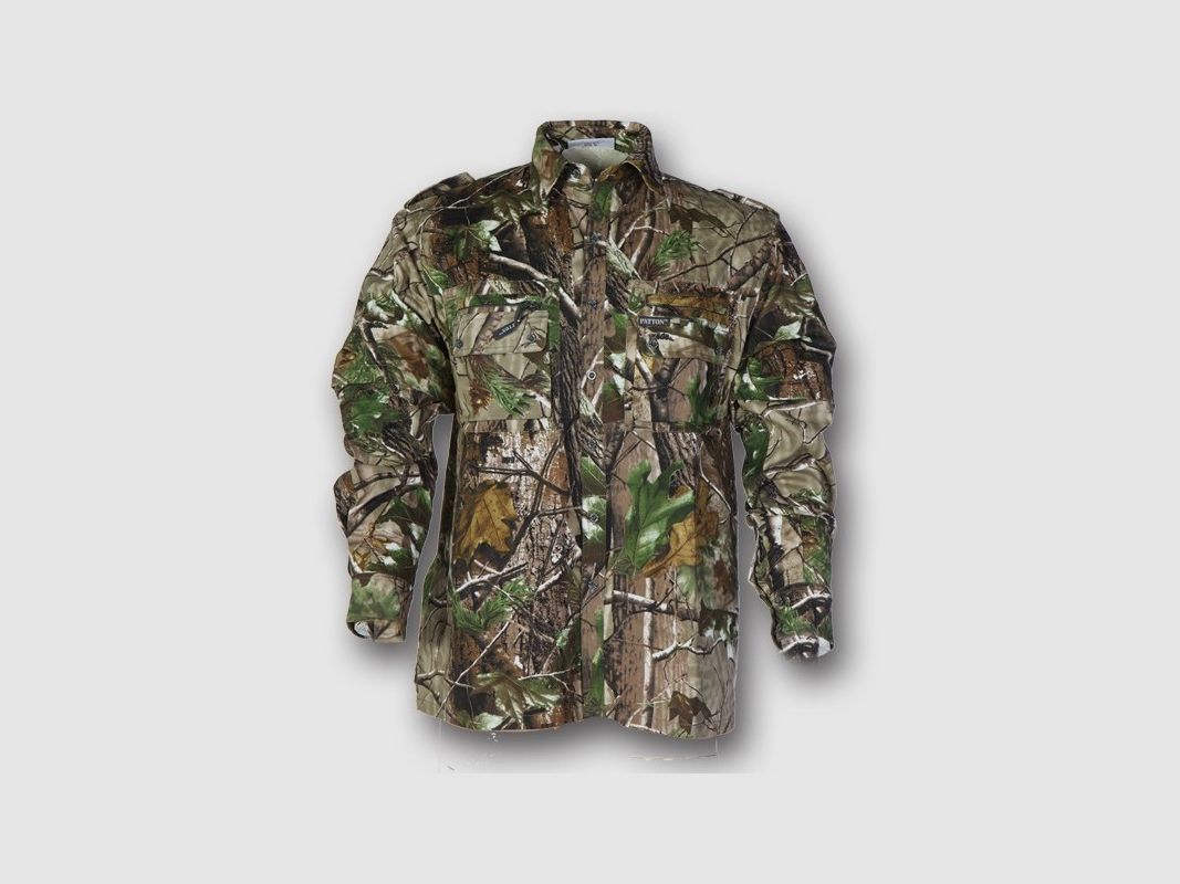 Camicia Patton in cotone hardwoods con maniche staccabili