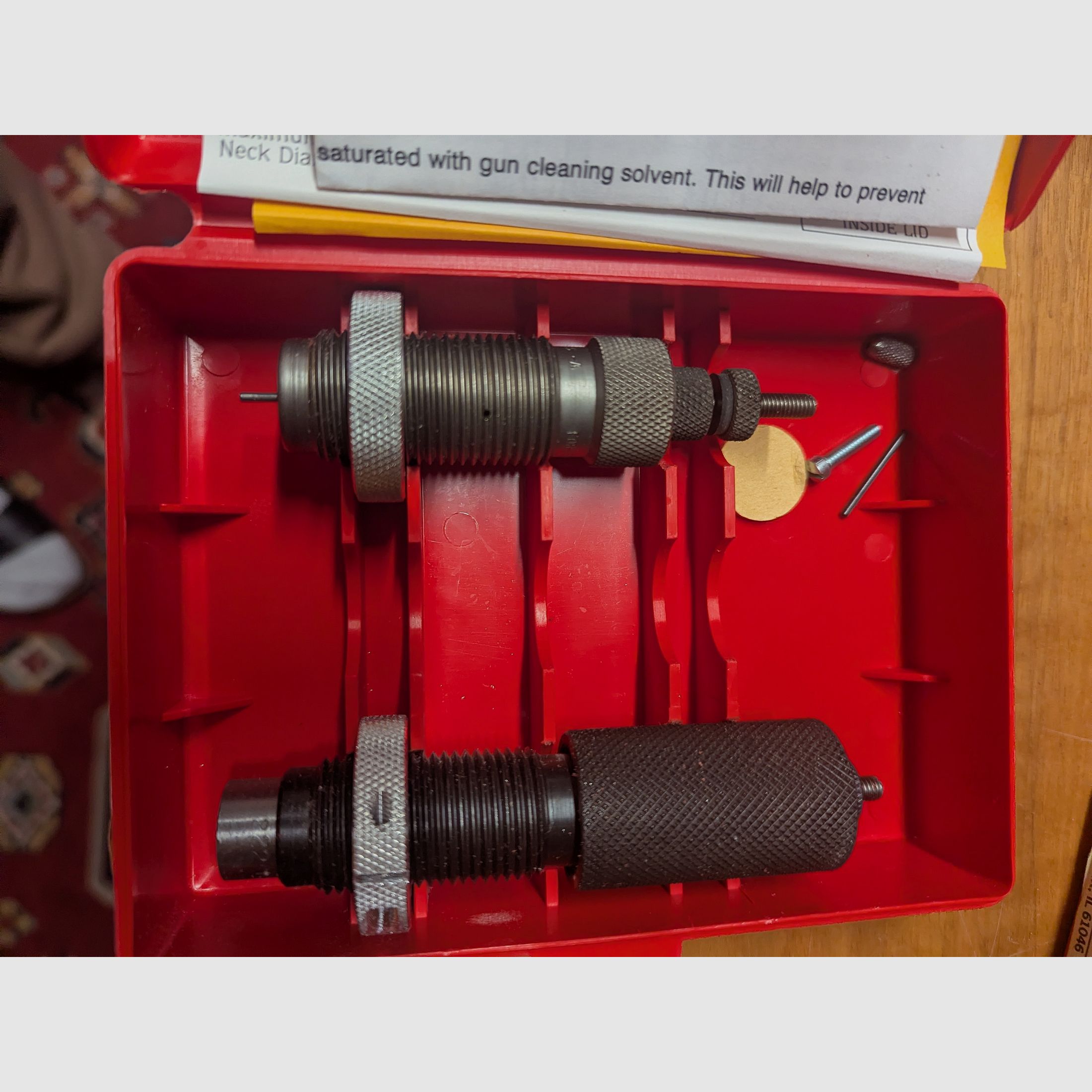 Forster Benchrest 222Rem.Mag Matritzensatz nuevo y sin usar