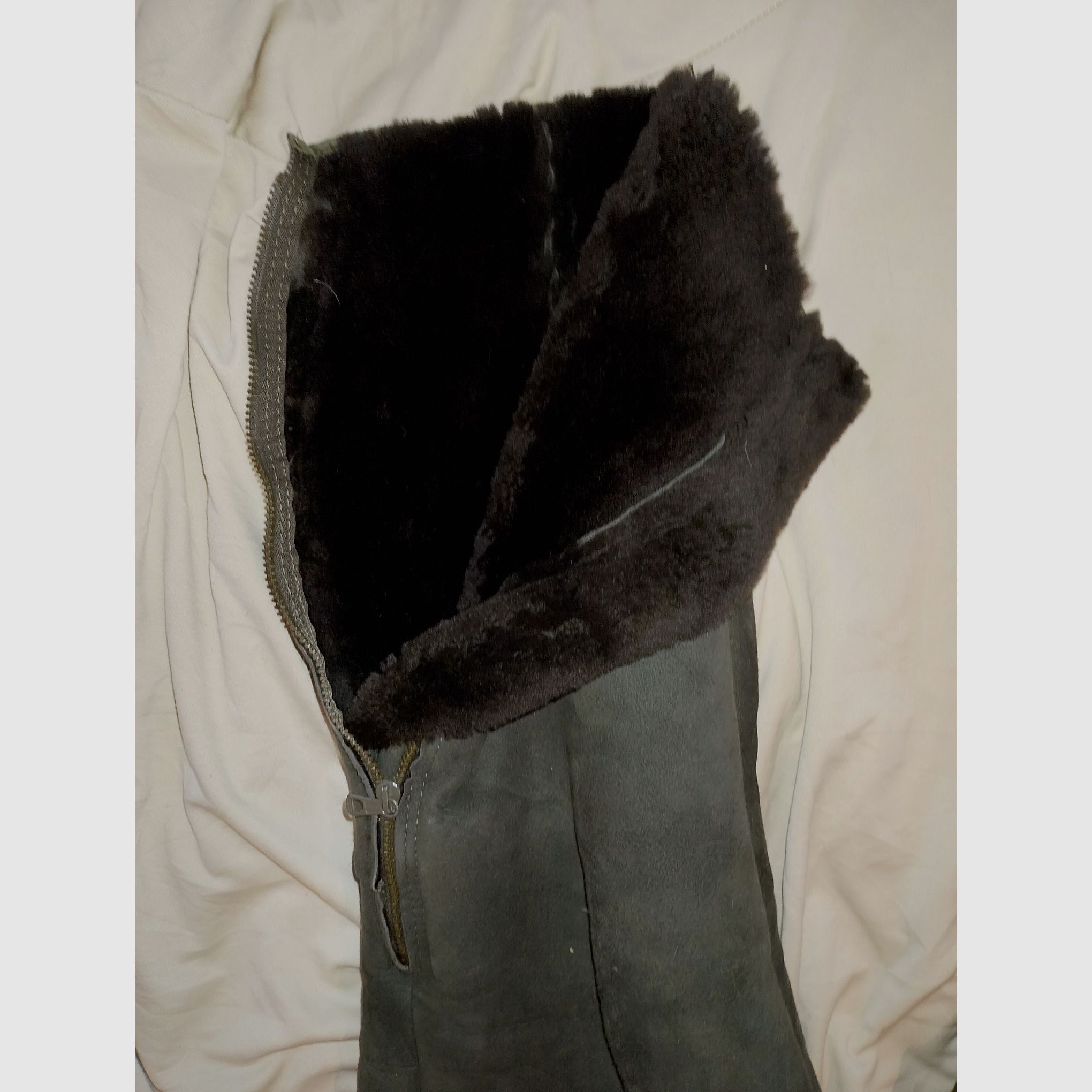 Kwalitatieve zitbroek - Lederfabrikant Wit