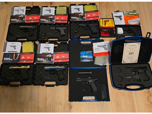 Schreckschusswaffen Walther Röhm P99 P22 Sonderedition SV 