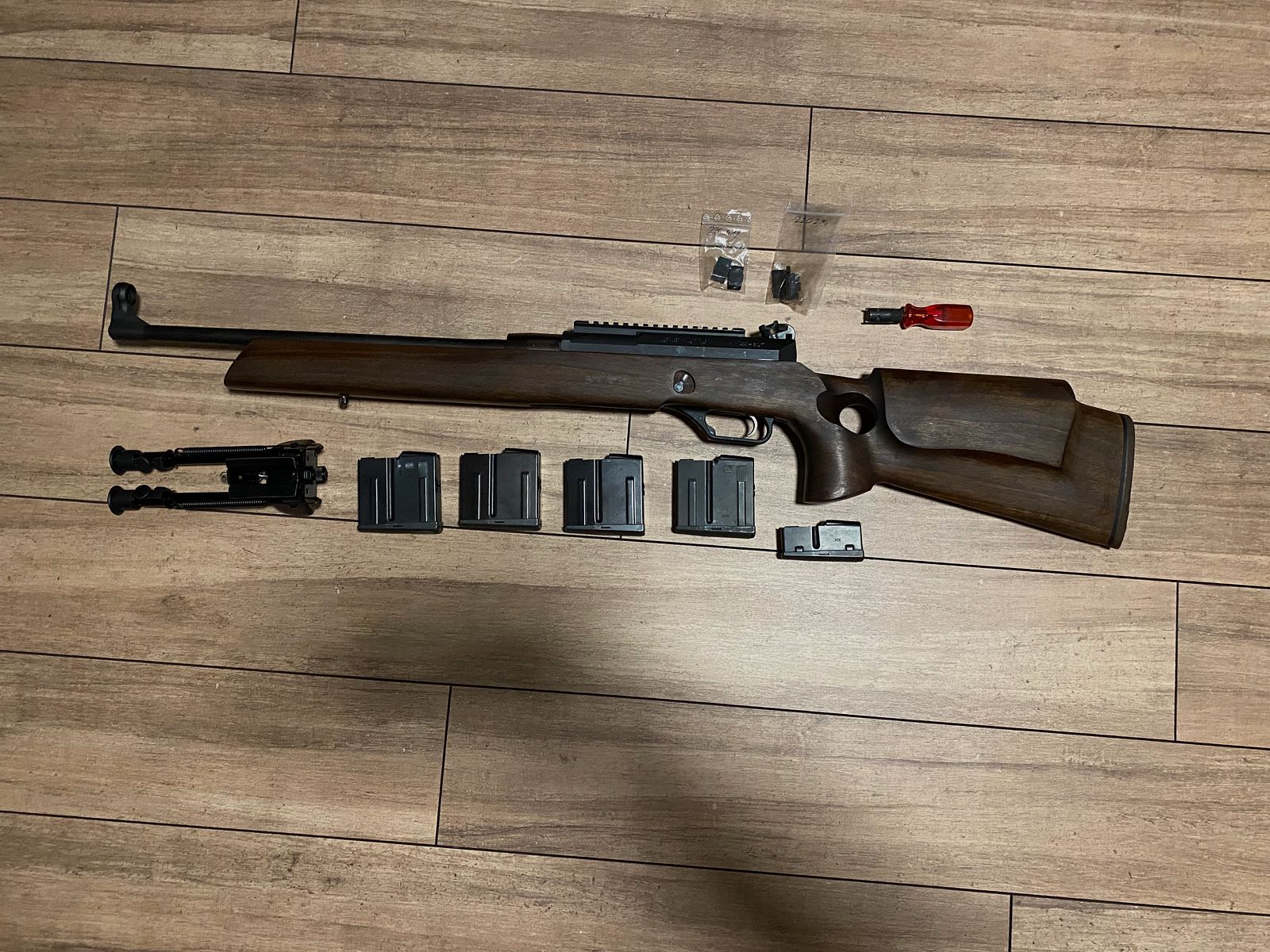 Heckler & Koch H&K HK SL 7 SL7 .308 Win .308Win Match Matchumbau Matchschaft Lochschaft