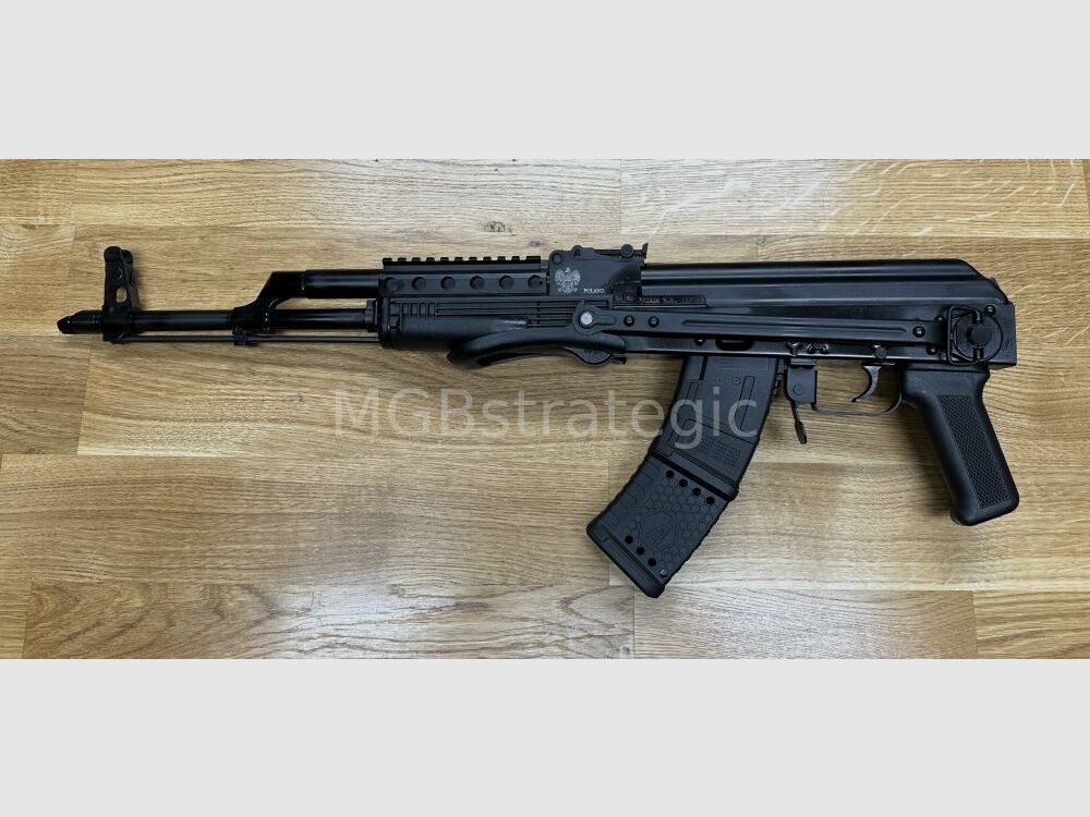 WBP Jack - halbautom. Büchse 7,62x39 - System AKM AKMS AK47 AK74 Unterklappschaft - Bajonett kann montiert werden - Made in Poland - ziviler Radom Lauf kalt gehämmert, geschmiedet und hartverchromt