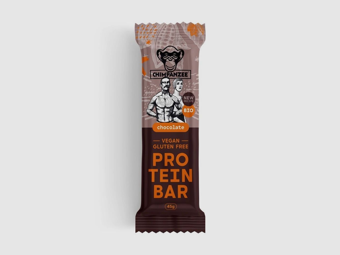Barretta proteica Chimpanzee cioccolato BIO