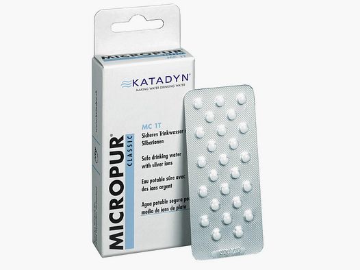 Katadyn Micropur MC 1T, 100 compresse