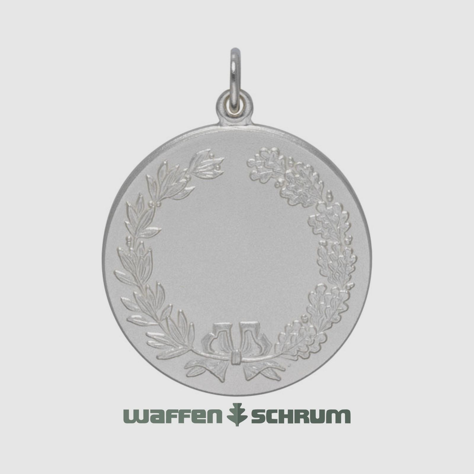 Medaglia Steinhauer&Lück neutra 40mm argentata