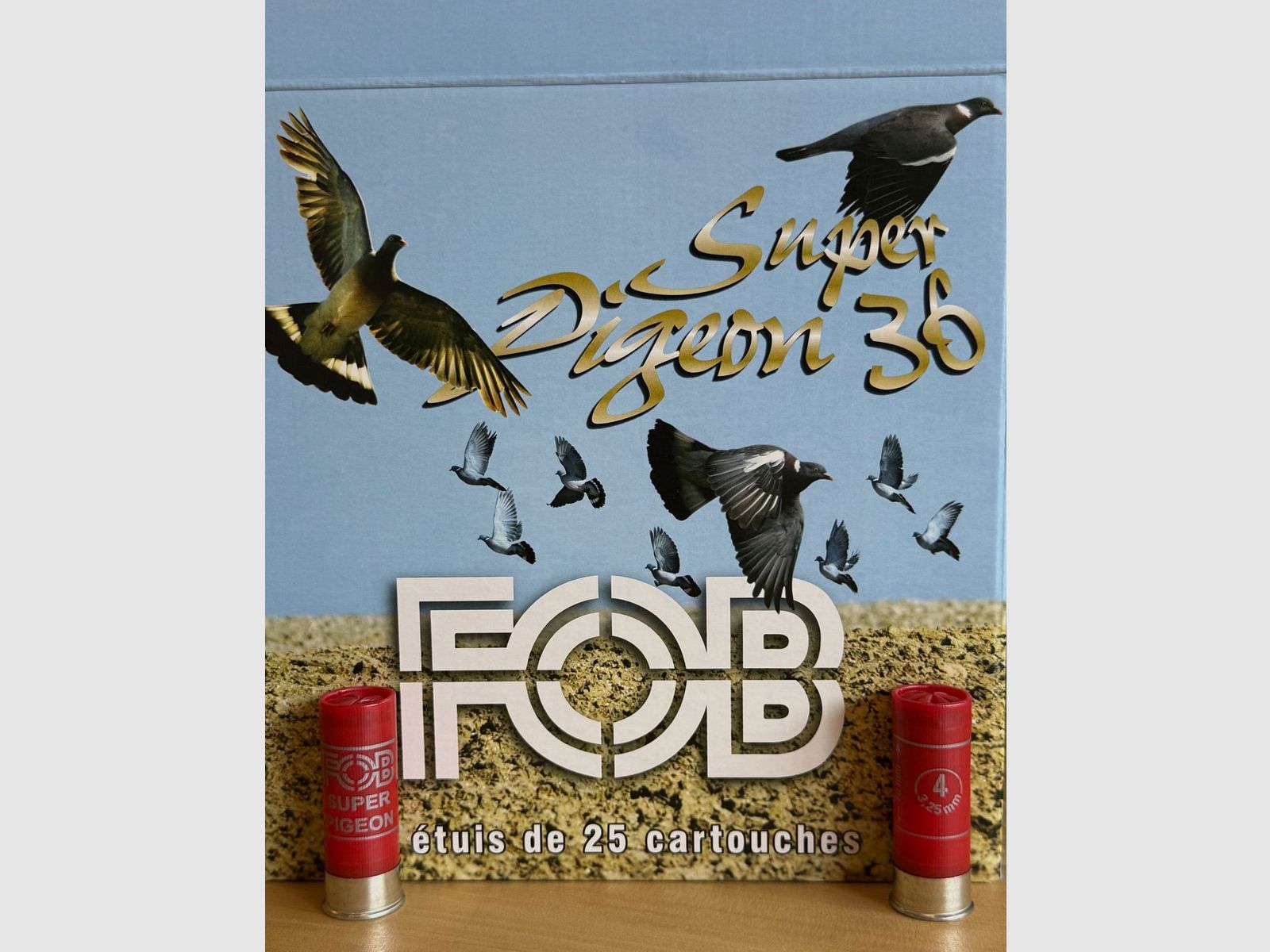 FOB Super PIGEON 36 - 12/70 - 36g - Lead - 100 shots