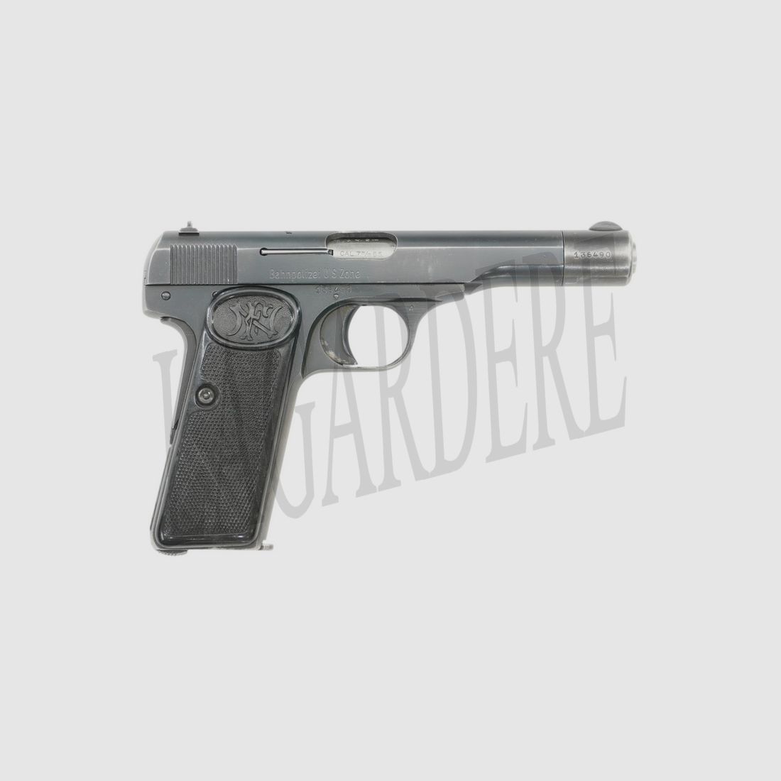 FN BROWNING 1910-22 BAHNPOLIZEI US ZONE (PISTOLE)