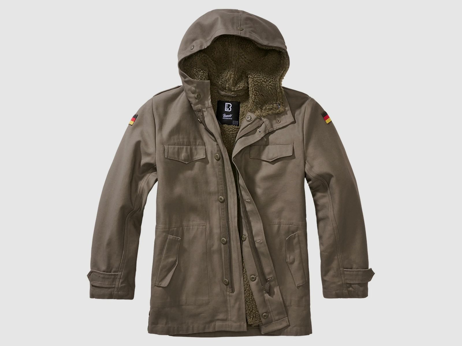 Brandit Kids Jacket Kids Bundeswehr Parka - Olive / 122/128