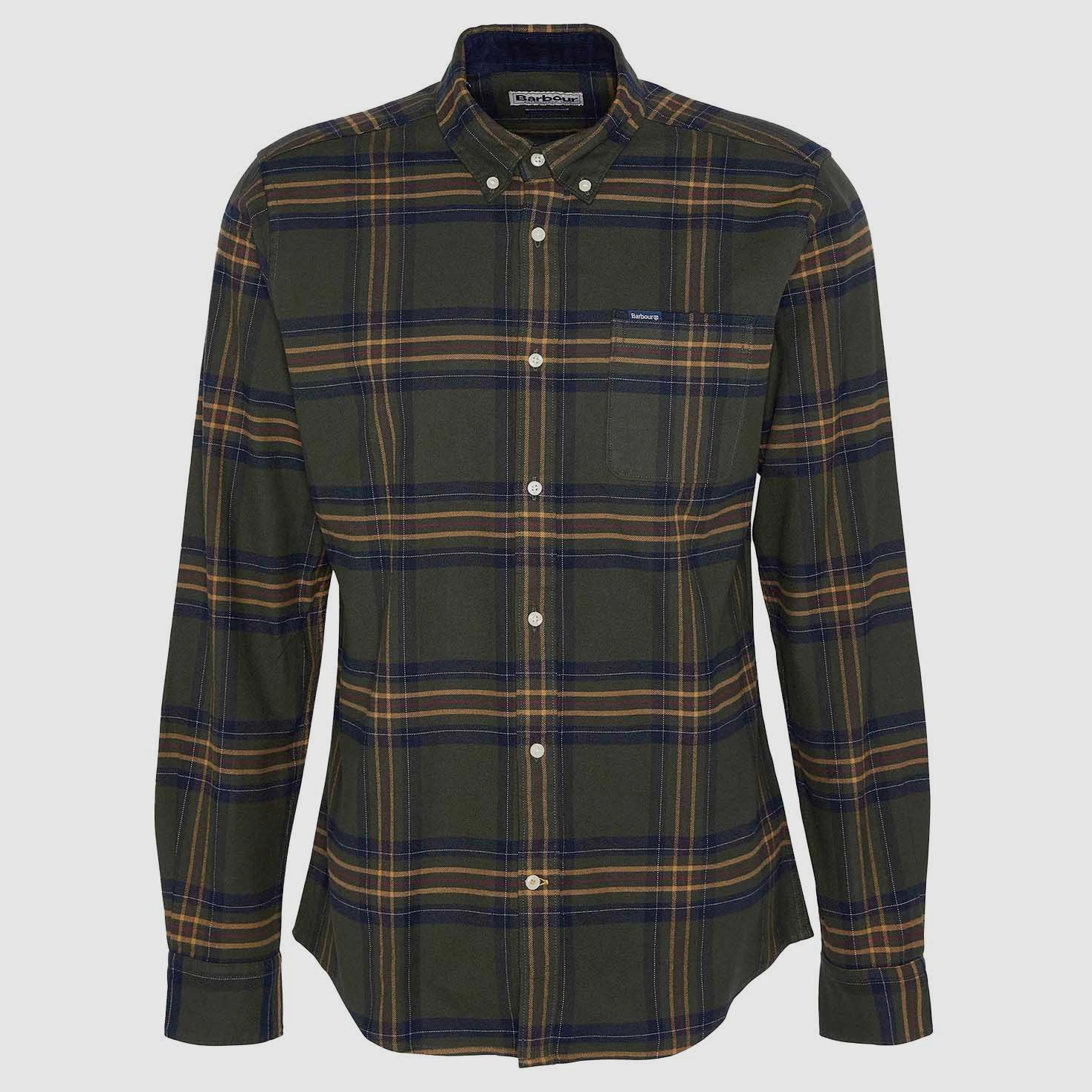 Barbour Hemd Portdown  Olive