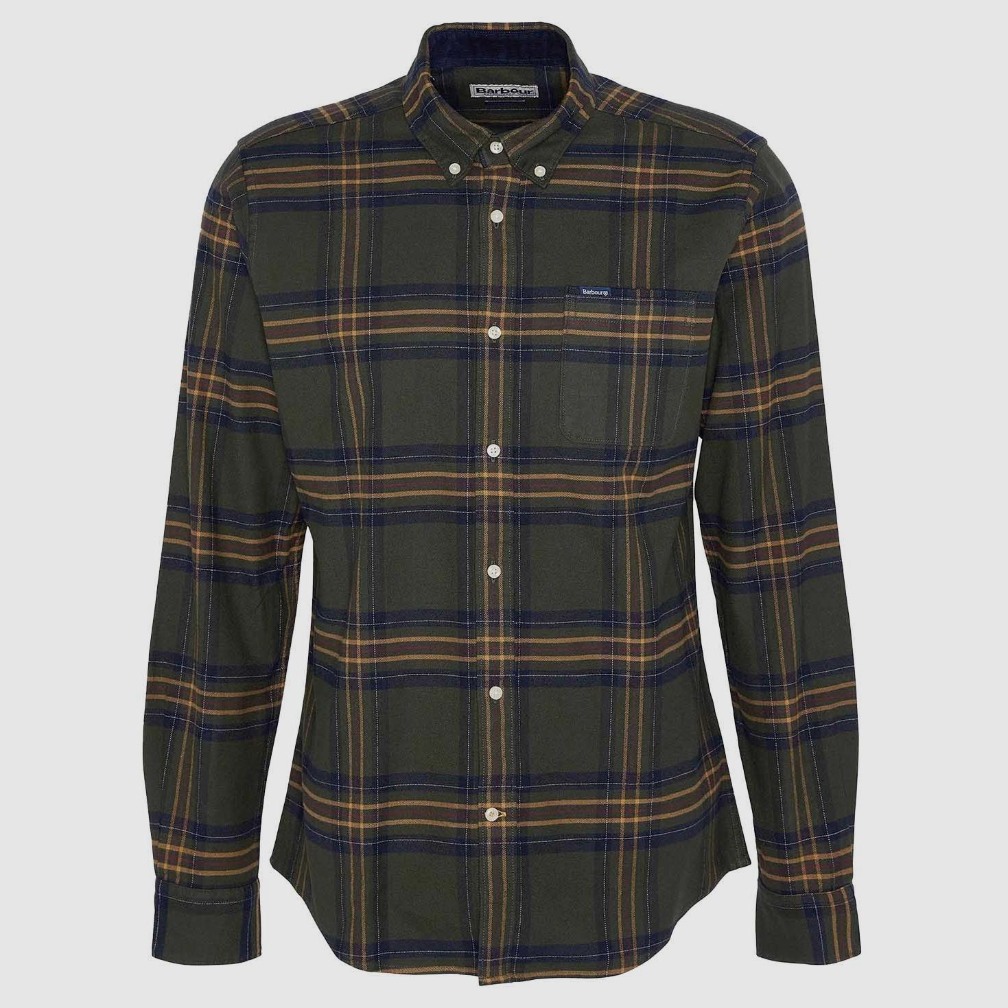Barbour Hemd Portdown Olive