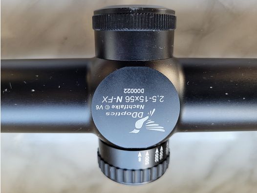 DD Optics 2,5-15x56 NFX   Absehen 4a  Neuwertig 