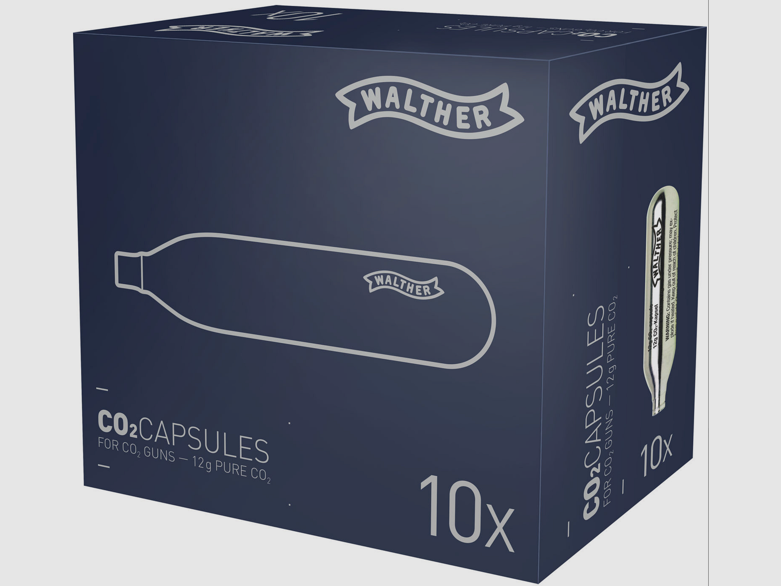 Umarex 4.1682-1 Walther 12g CO2 Kapseln 10 St.