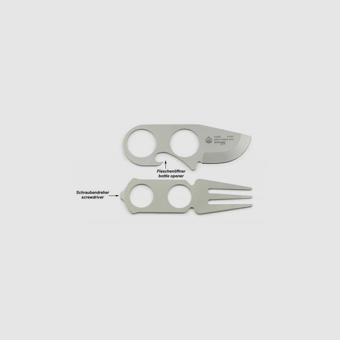 PUMA Card Cutlery Tool Besteck Reisebesteck 910021