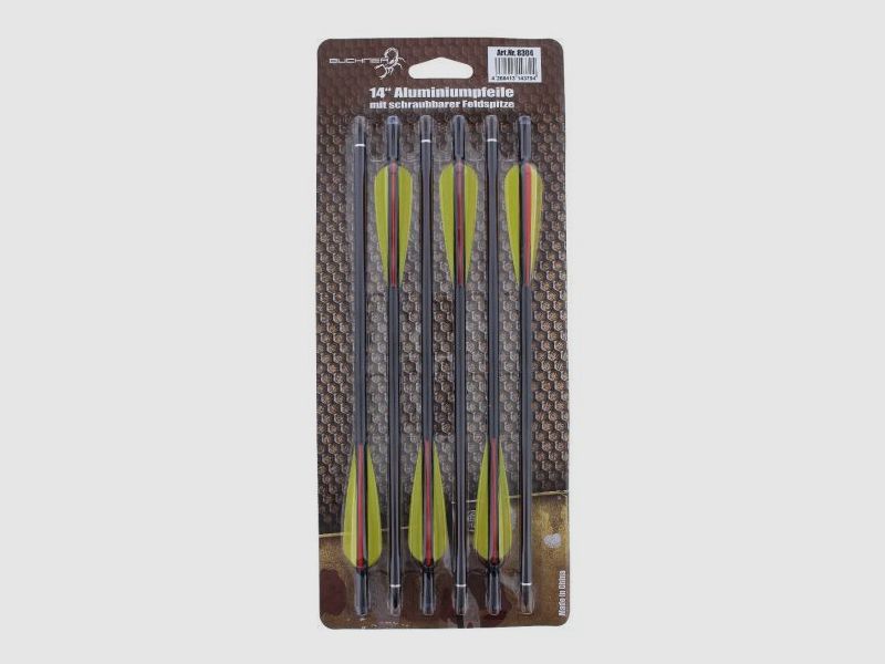 ALUMINIUM VFILE VOOR KRUISBOOG - 14" - ZWART