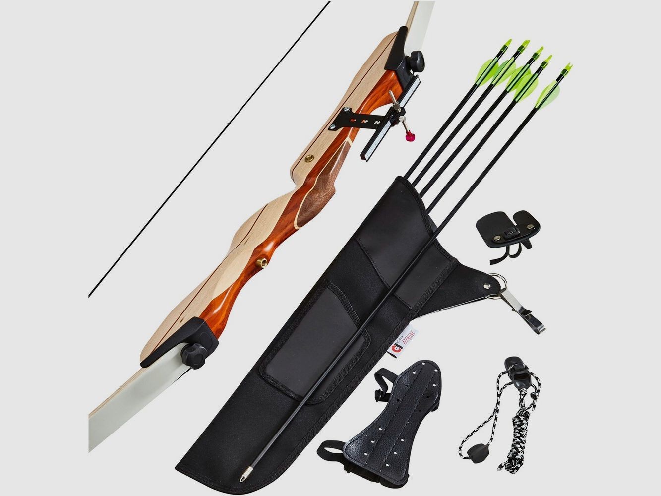 Black Flash Archery Sports bow set men (Right hand), imagen 3 de 4