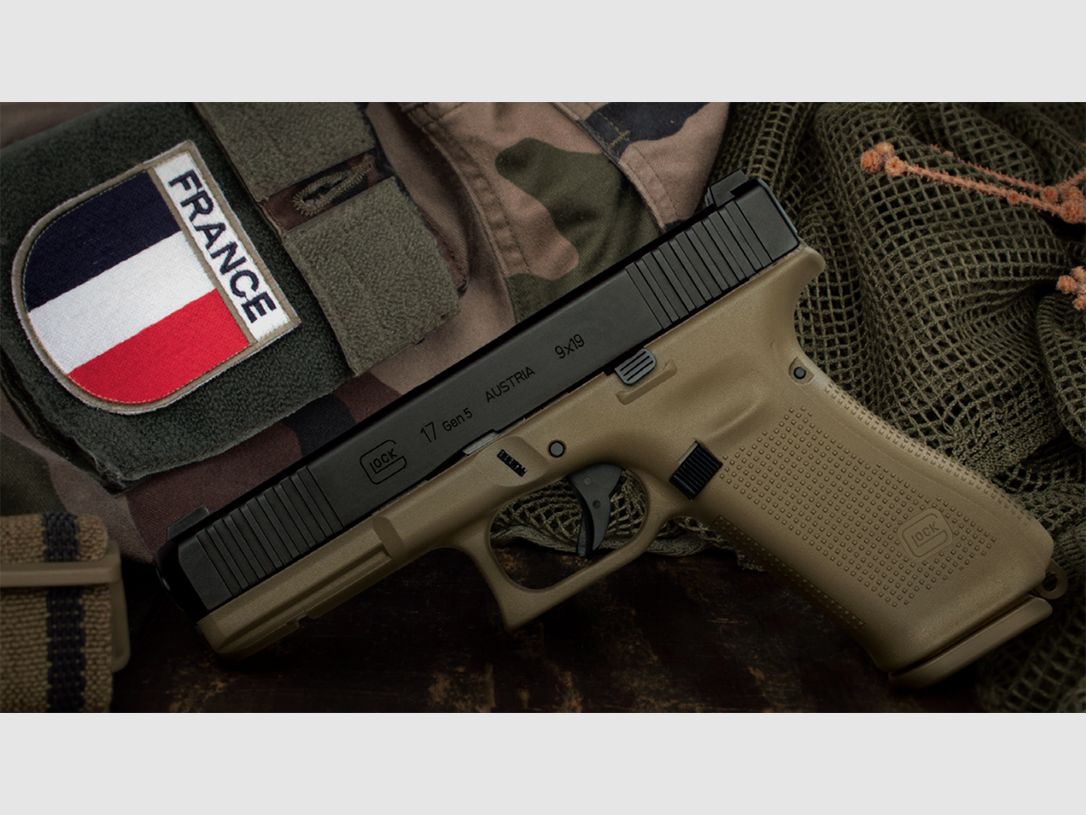 Glock 17 Gen 5 FS Coyote Französisches Militär Kal. 9mm, Bild 3 von 7