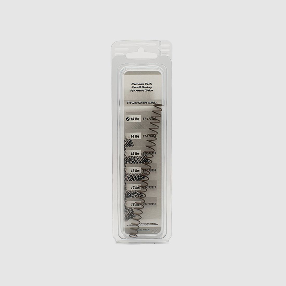 Eemann Tech terugveerspring voor Zeka vuurwapen, Veergewicht: 15 lbs, afbeelding 3 van 3