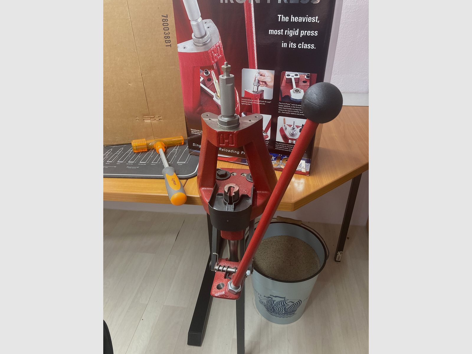 Hornady Lock-n-load Iron Press Einsationenpresse, neu, OVP