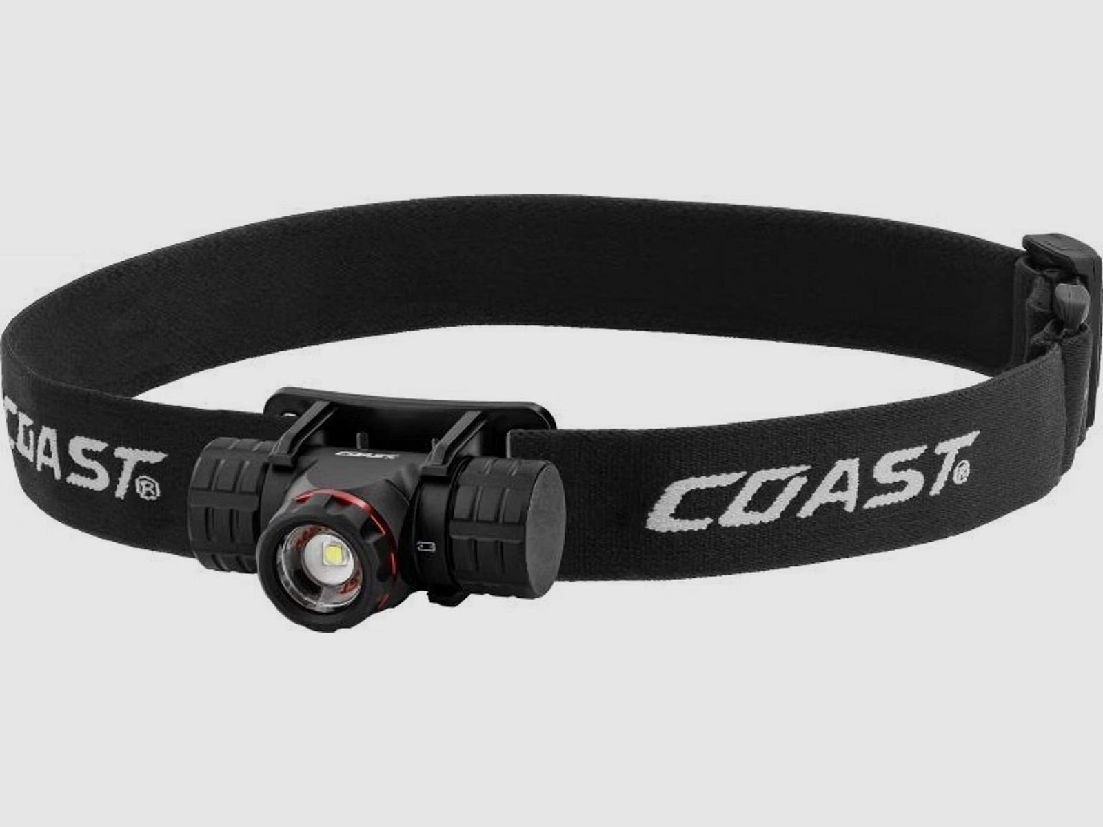 Coast XPH25R LED Stirnlampe mit Akku, 410/155742 Lumen, mit USB C Kabel