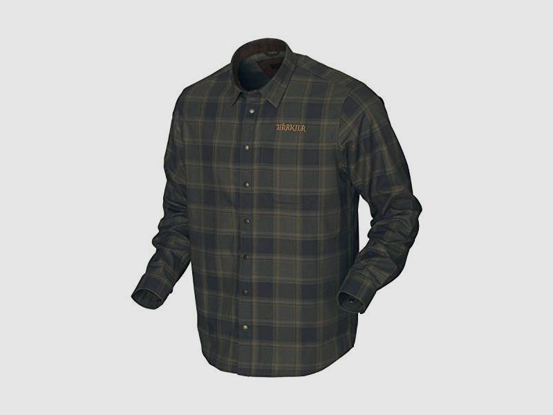 Härkila Metso Active Hemd Willow Green Check