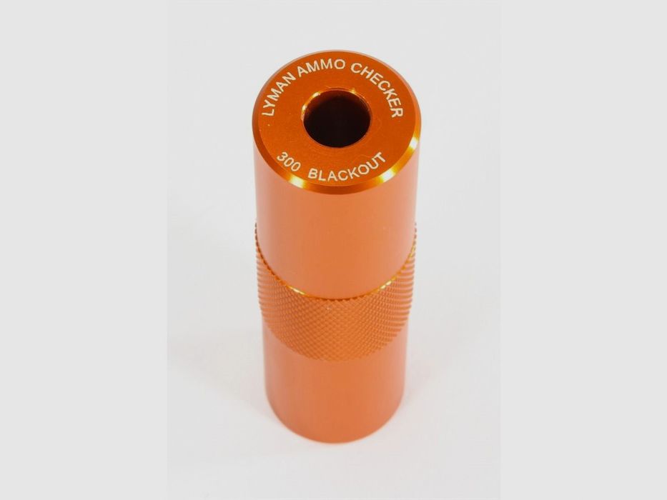 LYMAN PRO AMMO CHECKER ENKELE KALIBER 300 AAC BLACKOUT RVS, afbeelding 3 van 3