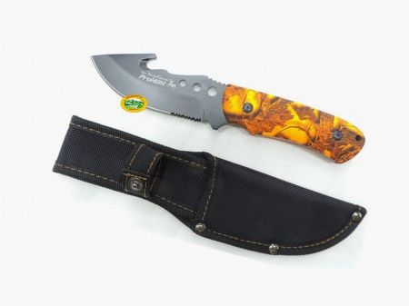 VERNEY CARRON Coltello Kent camo lama fissa LVAC197
