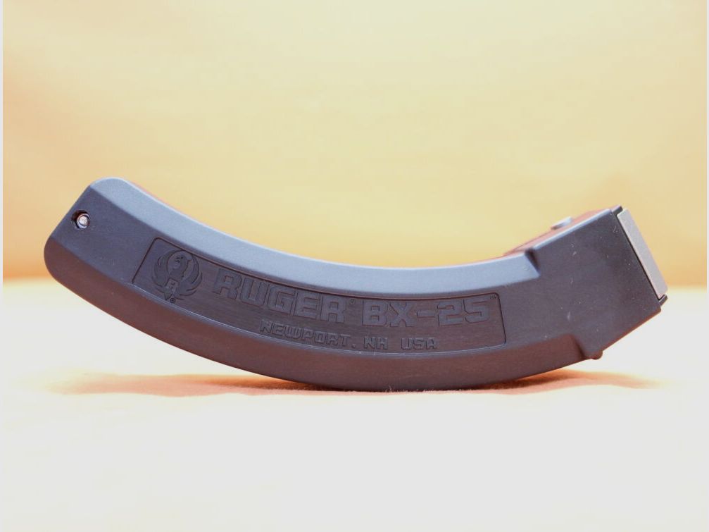 Ruger Ruger 10/22: Magazyn Ruger BX-25 25-strzałowy .22lr Polimer Czarny (.22lfB/.22L.R.)