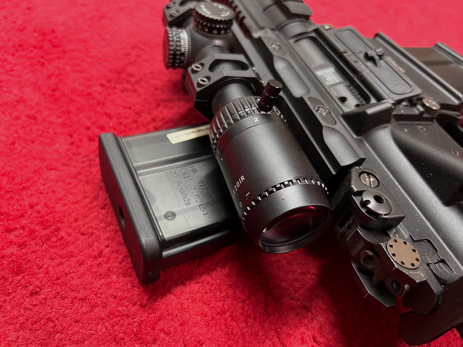 VFC H&K 417 D Open Bolt GBB 6mm BB in Black