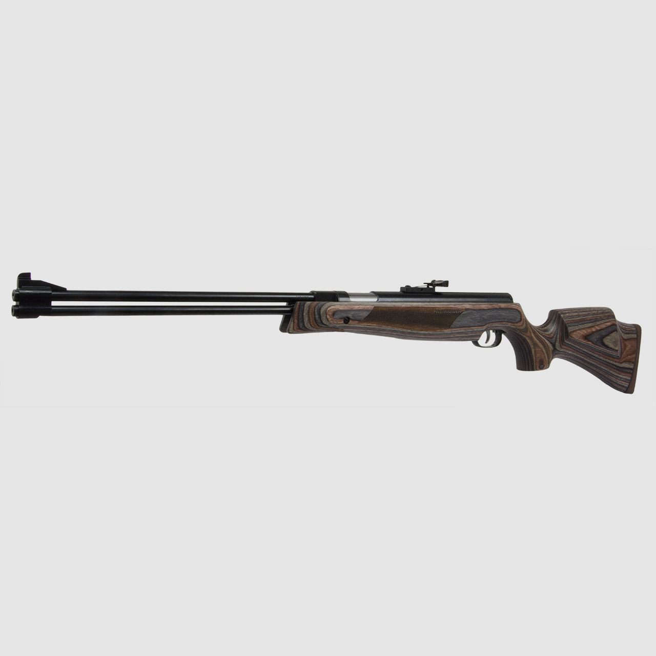 Starrlauf Luftgewehr Weihrauch HW 77 Special Edition Schichtholzschaft braun grĂĽn schwarz Kaliber 4,5 mm (P18)