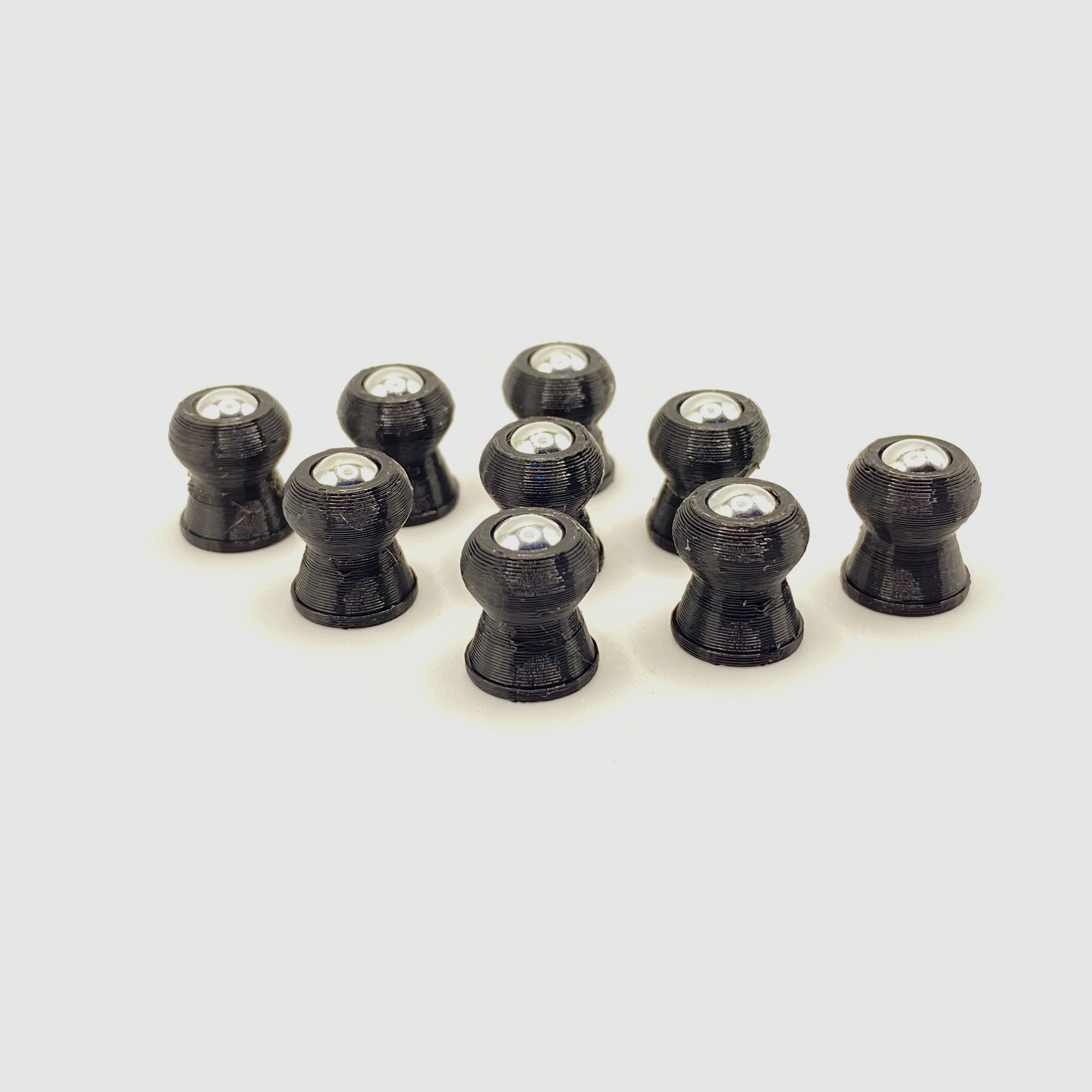 50x high-power diabolos, 9mm, CAL .357, reusable, AEA HP Max